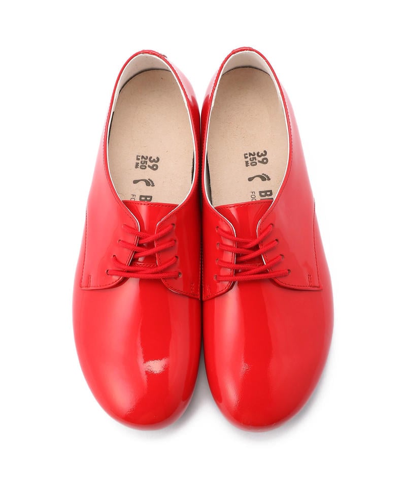 【OUTLET】【ビルケンシュトック】ソーンダース/パテントレッド ナチュラルレザー/サンダル レディース/SAUNDERS詳細画像1