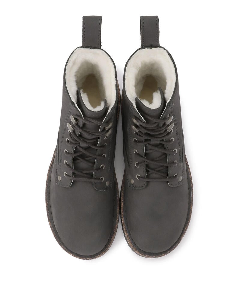 【OUTLET】【ビルケンシュトック】ブライソン シアリング/グラファイト ヌバックレザー/ブーツ レディース詳細画像1