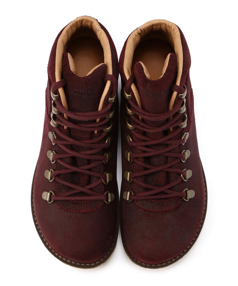 【OUTLET】【ビルケンシュトック】ジャクソン/バーガンディ ヌバックレザー/ブーツ レディース/JACKSON詳細画像1