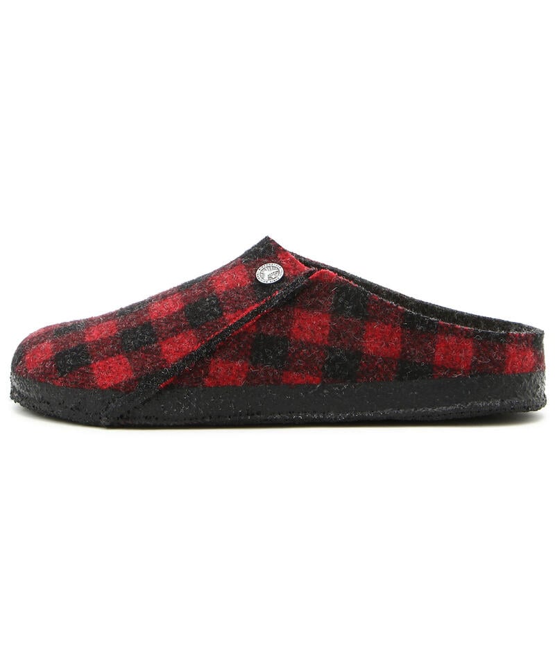 【OUTLET】【ビルケンシュトック】ツェルマット シアリング/プレイドレッド フェルト/ルームシューズ メンズ詳細画像2