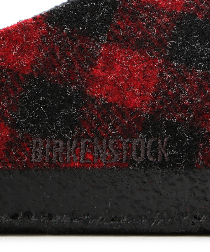 【OUTLET】【ビルケンシュトック】ツェルマット シアリング/プレイドレッド フェルト/ルームシューズ メンズ詳細画像7