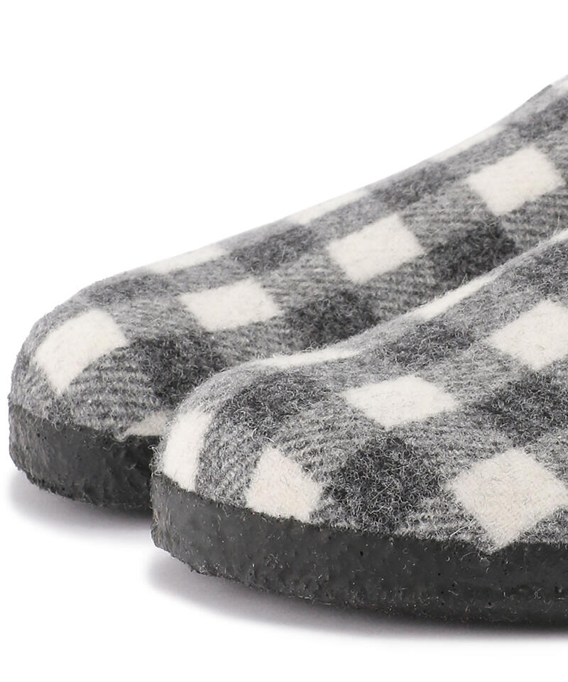 【OUTLET】【ビルケンシュトック】ツェルマット シアリング/プレイドホワイト/ルームシューズ レディース詳細画像5