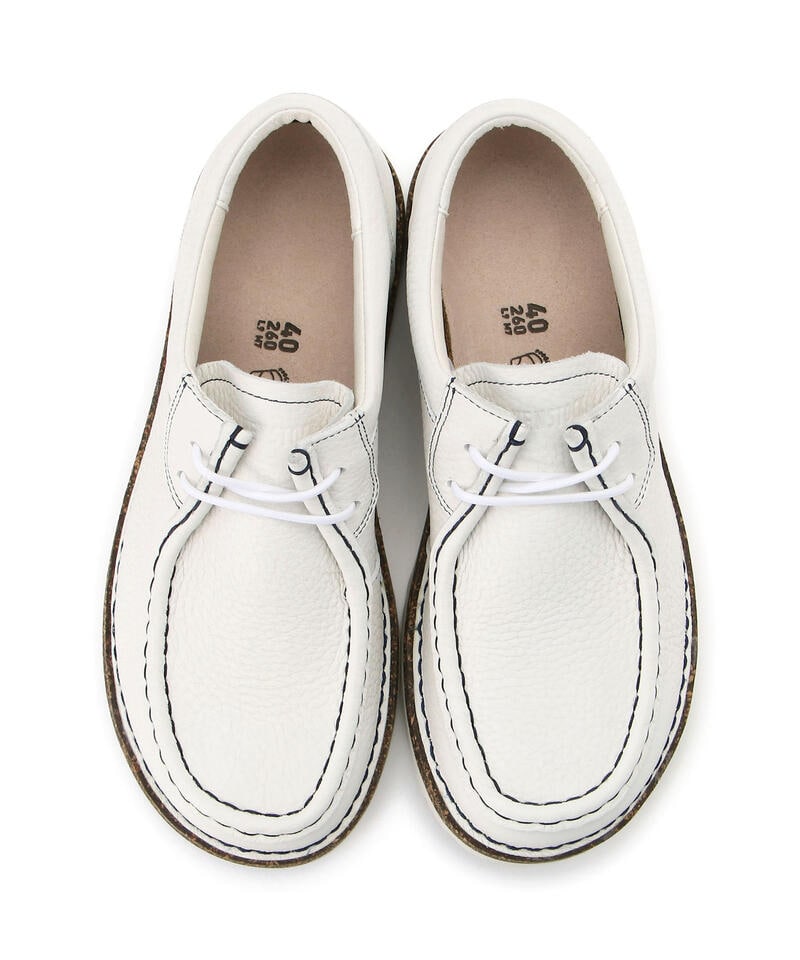 【OUTLET】【ビルケンシュトック】パサデナ メンII/ ホワイトナチュラルレザー/PASADENA II詳細画像1