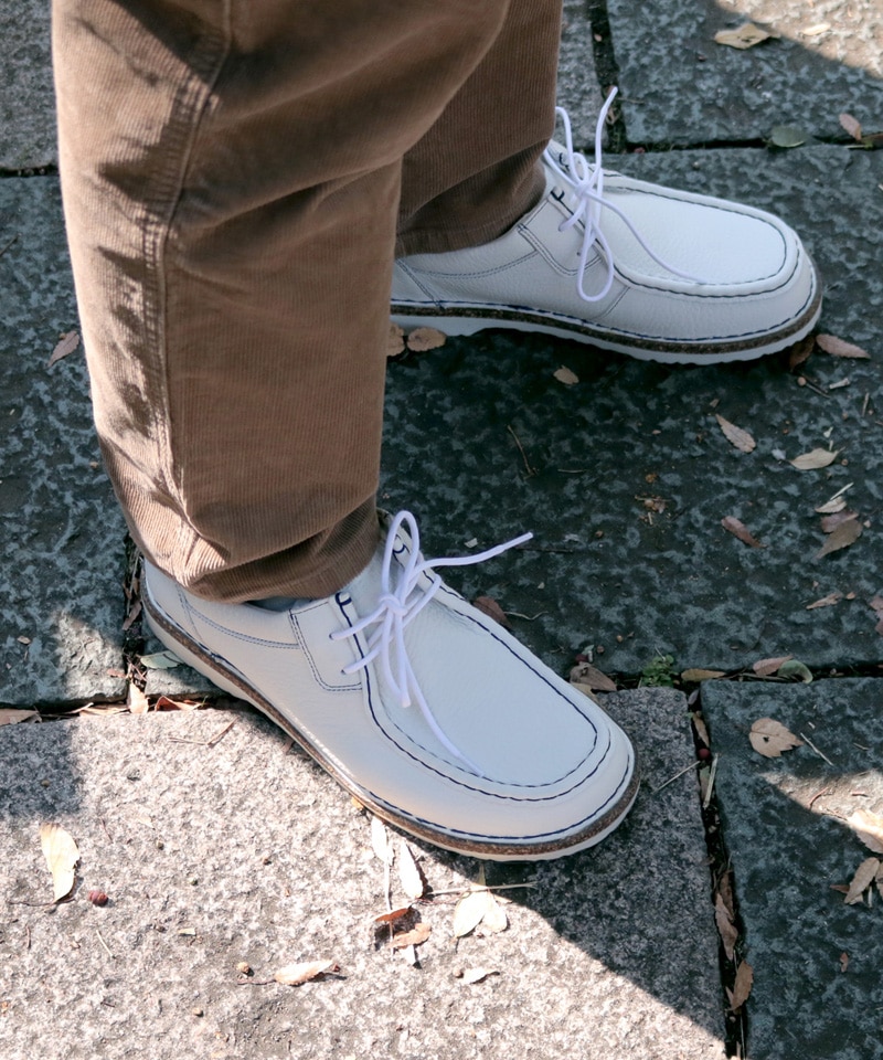 【OUTLET】【ビルケンシュトック】パサデナ メンII/ ホワイトナチュラルレザー/PASADENA II詳細画像7