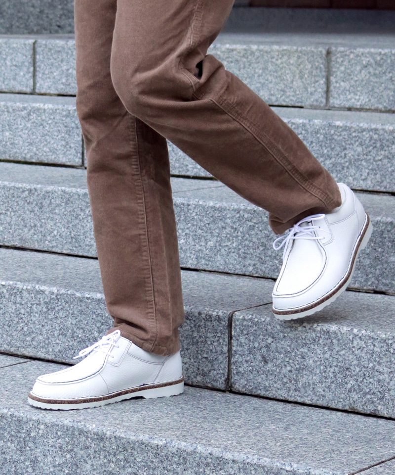 【OUTLET】【ビルケンシュトック】パサデナ メンII/ ホワイトナチュラルレザー/PASADENA II詳細画像8