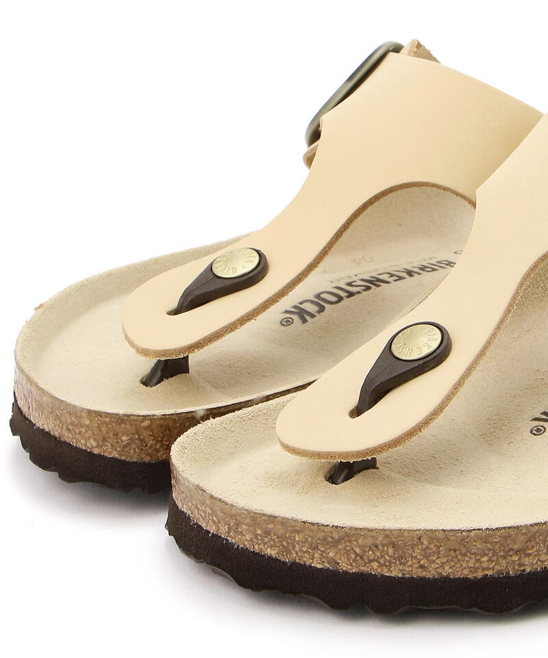 【OUTLET】【ビルケンシュトック】ギゼ ビッグバックル/アーモンド ヌバック/サンダル レディース詳細画像5