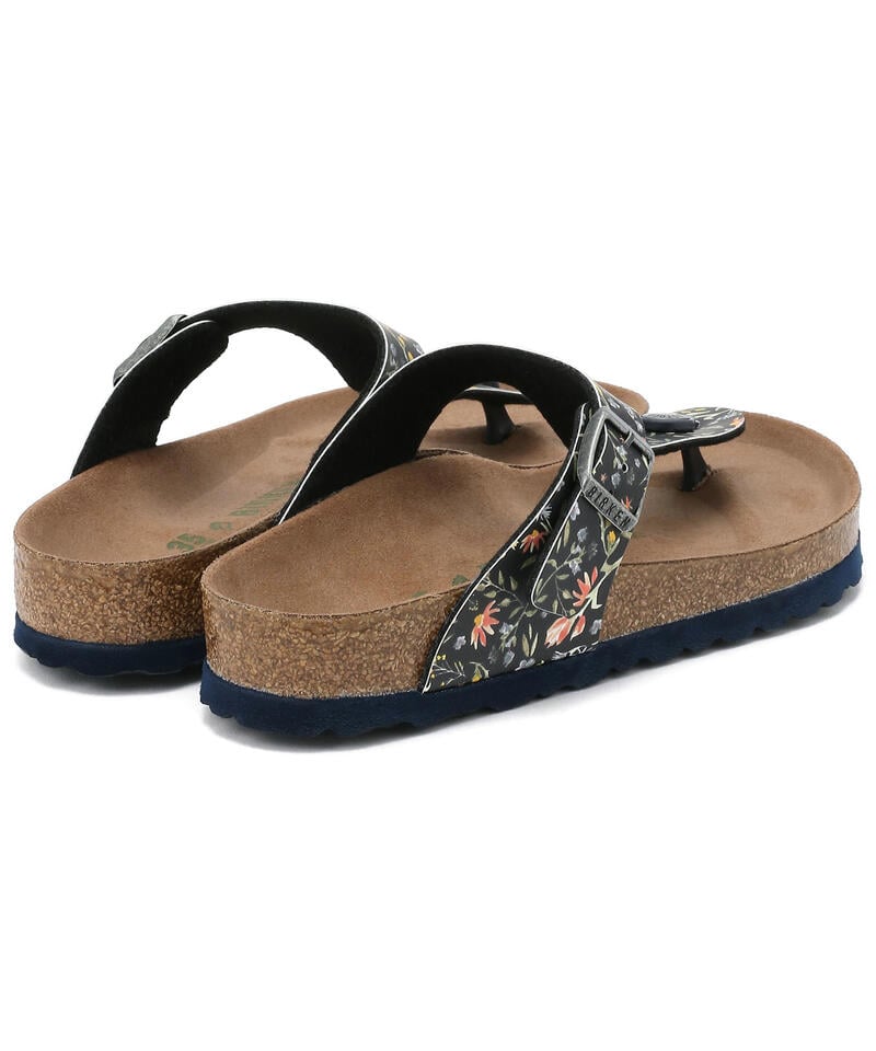 【OUTLET】【ビルケンシュトック】ギゼ ヴィーガン/ウォーターフラワー ネイビー ビルコフロー/サンダル詳細画像4