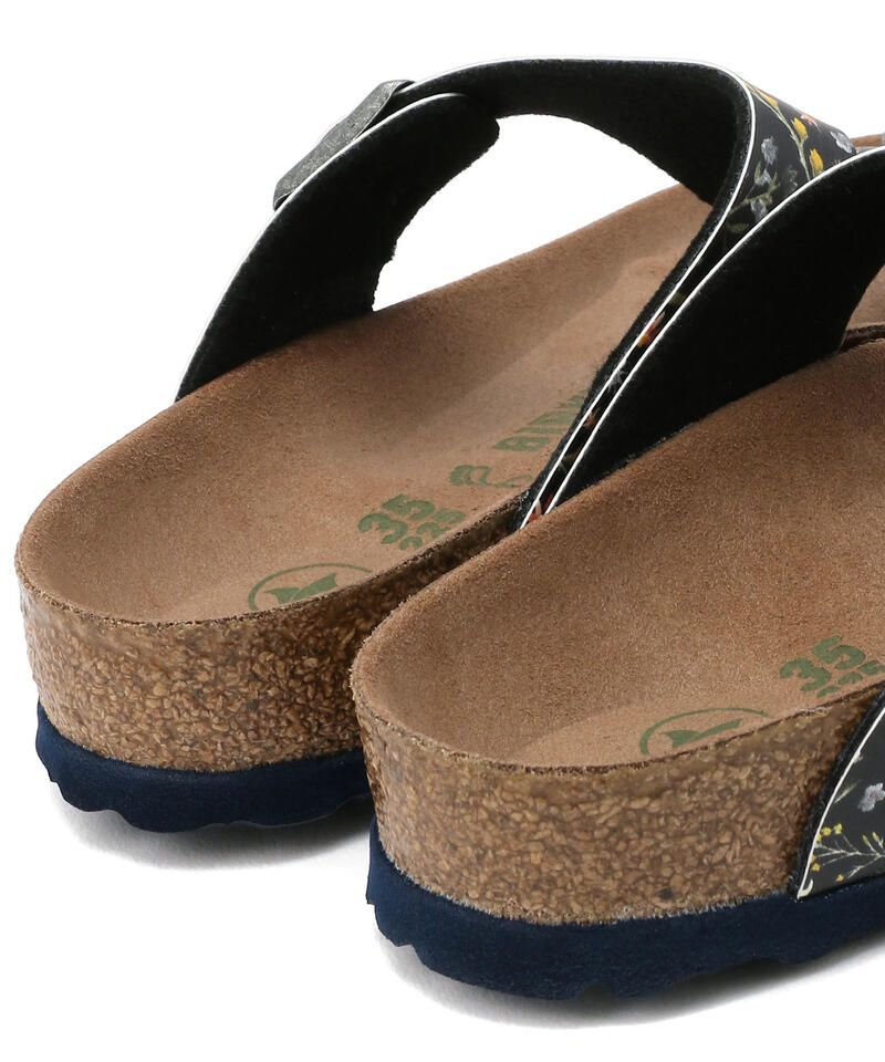 【OUTLET】【ビルケンシュトック】ギゼ ヴィーガン/ウォーターフラワー ネイビー ビルコフロー/サンダル詳細画像6