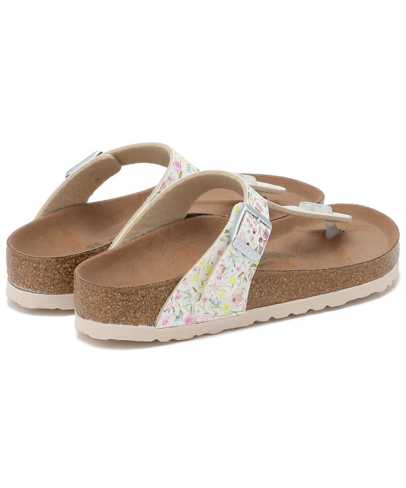 【OUTLET】【ビルケンシュトック】ギゼ ヴィーガン/ウォーターフラワー ホワイト ビルコフロー/サンダル詳細画像4