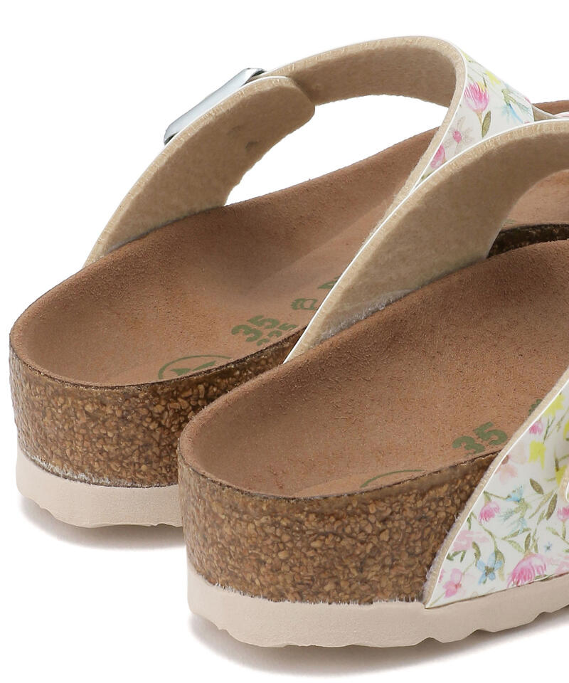 【OUTLET】【ビルケンシュトック】ギゼ ヴィーガン/ウォーターフラワー ホワイト ビルコフロー/サンダル詳細画像6