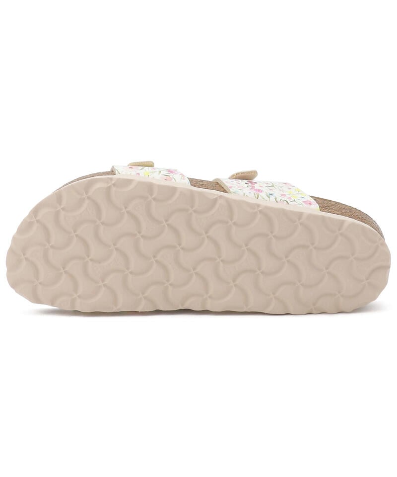 【OUTLET】【ビルケンシュトック】シドニー ヴィーガン/ウォーターカラーフラワーホワイト ビルコフロー/サンダル詳細画像3