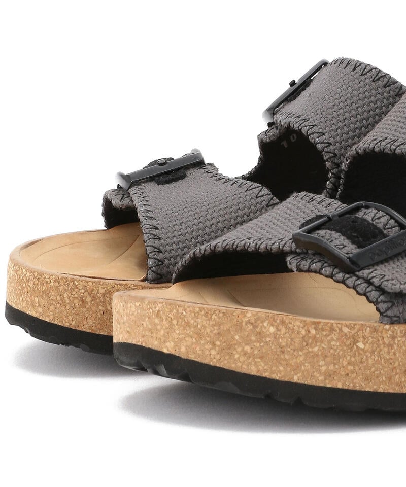 【OUTLET】【パピリオ】ガブリエラ/アンスラジット テキスタイル キャンバス/サンダル レディース詳細画像5