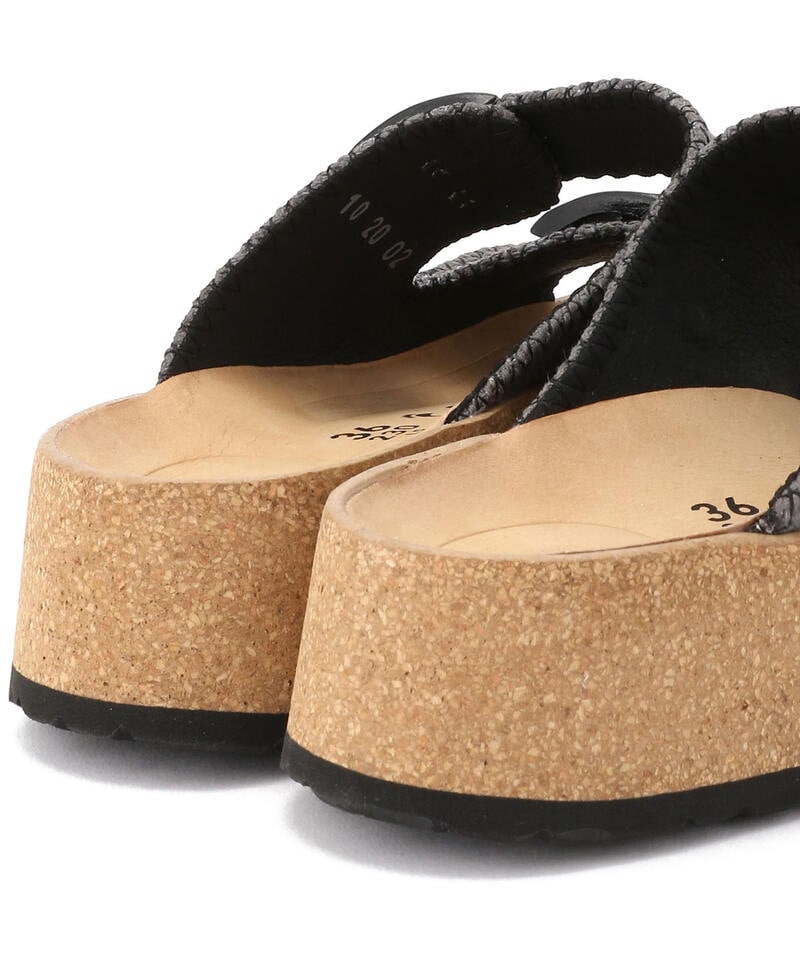 【OUTLET】【パピリオ】ガブリエラ/アンスラジット テキスタイル キャンバス/サンダル レディース詳細画像6