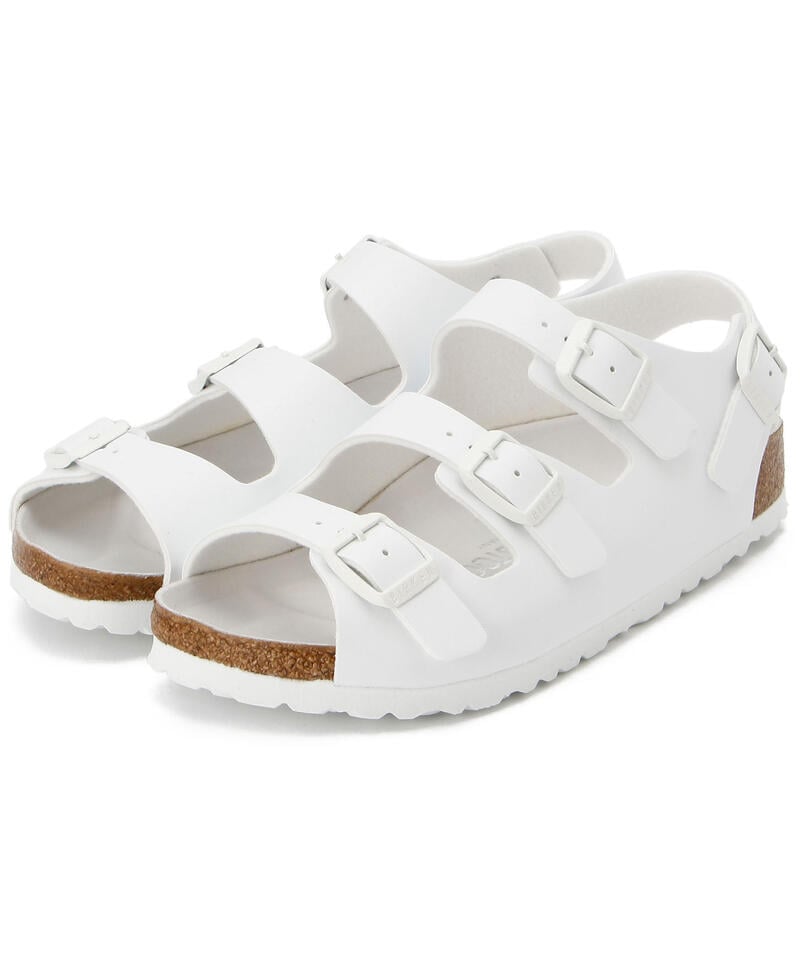 【OUTLET】【ビルケンシュトック】オスロ ハーフエクスクィジット/ホワイト ビルコフロー/サンダル レディース