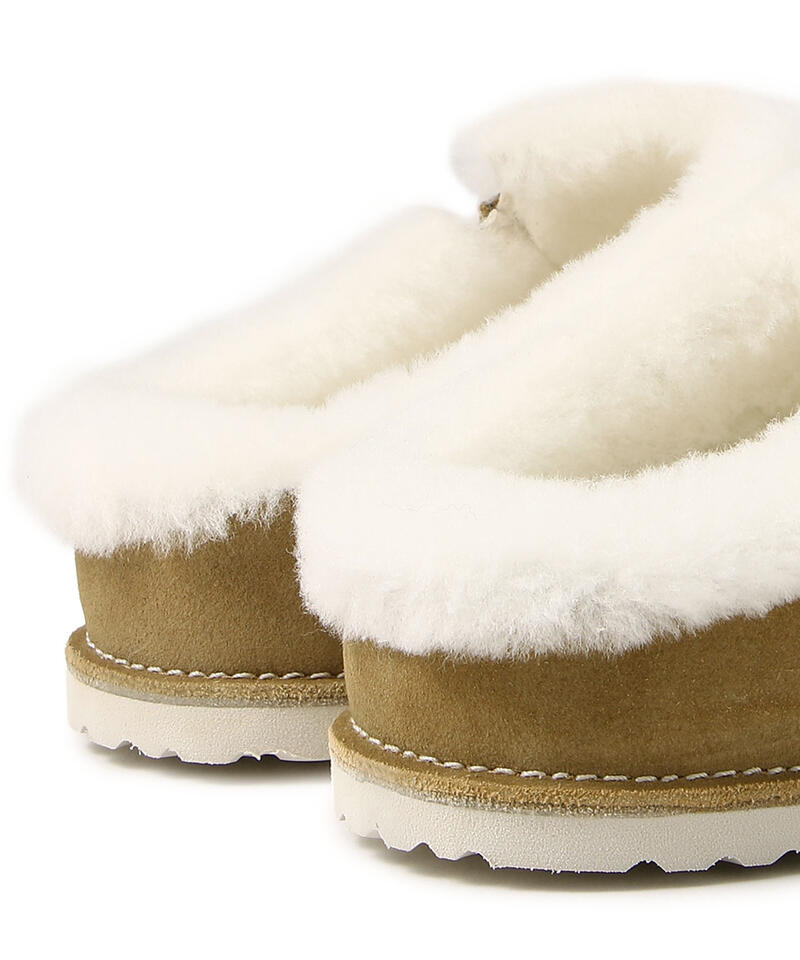 【OUTLET】【ビルケンシュトック】ツェルマット シアリング/ミンク スエードレザー/ルームシューズ メンズ詳細画像6