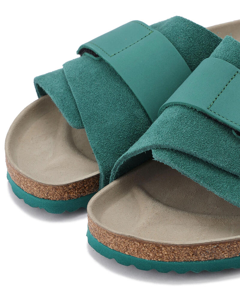 【OUTLET】【ビルケンシュトック】キョウト/ダークティール スエードレザー/サンダル レディース/KYOTO詳細画像5