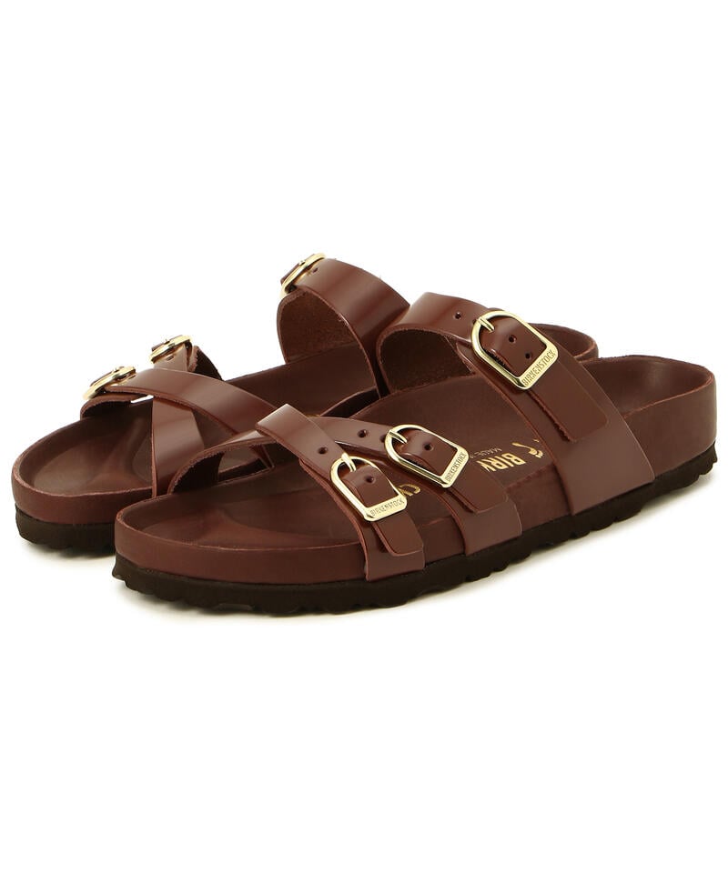 【OUTLET】【ビルケンシュトック】フランカ エクスクィジット/パテントチョコ/サンダル レディース