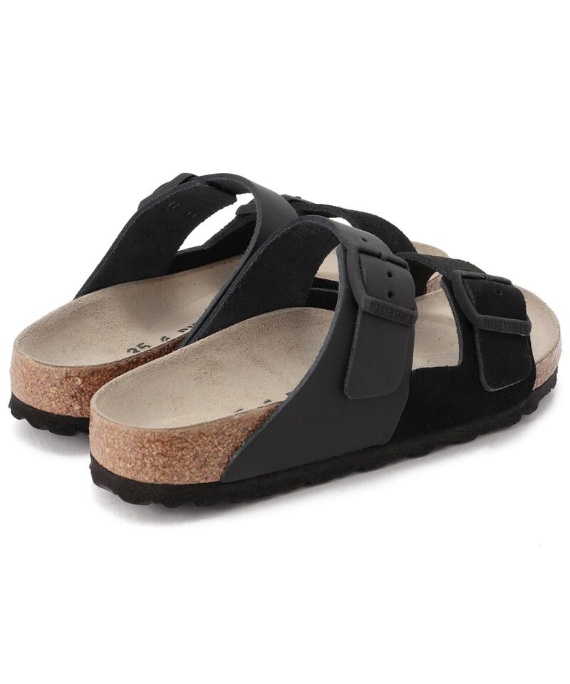【OUTLET】【ビルケンシュトック】アリゾナ スプリット/ブラック ナチュラルレザー スエードレザー/サンダル レディース/ARIZONA SPLIT詳細画像4