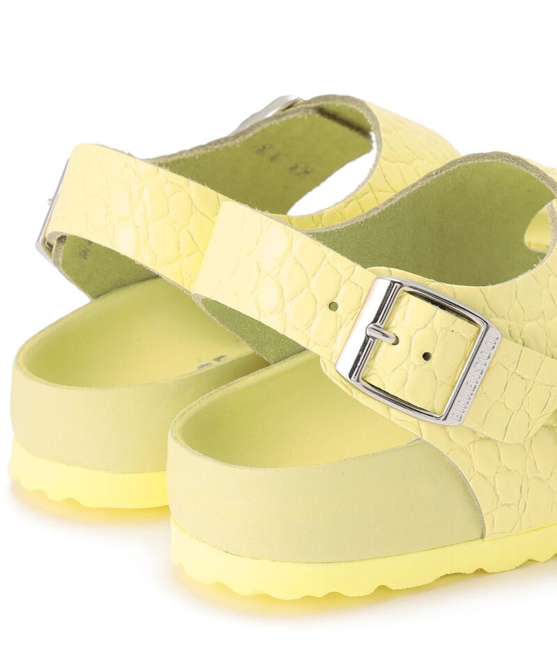 【OUTLET】【ビルケンシュトック】ミラノ ハーフエクスクィジット/ポップコーン レプタイルエンボスレザー詳細画像6