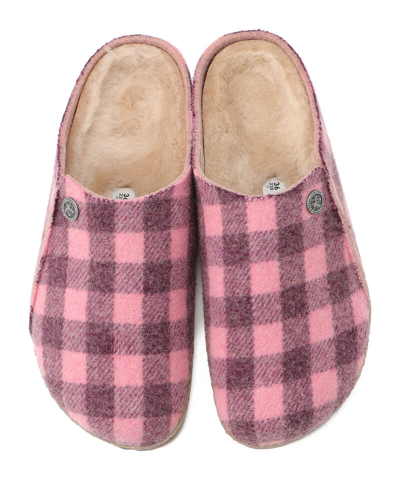 【OUTLET】【ビルケンシュトック】ツェルマット/ダークベリー フェルト シアリング/ルームシューズ レディース詳細画像1