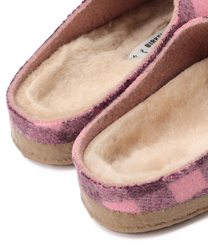 【OUTLET】【ビルケンシュトック】ツェルマット/ダークベリー フェルト シアリング/ルームシューズ レディース詳細画像6