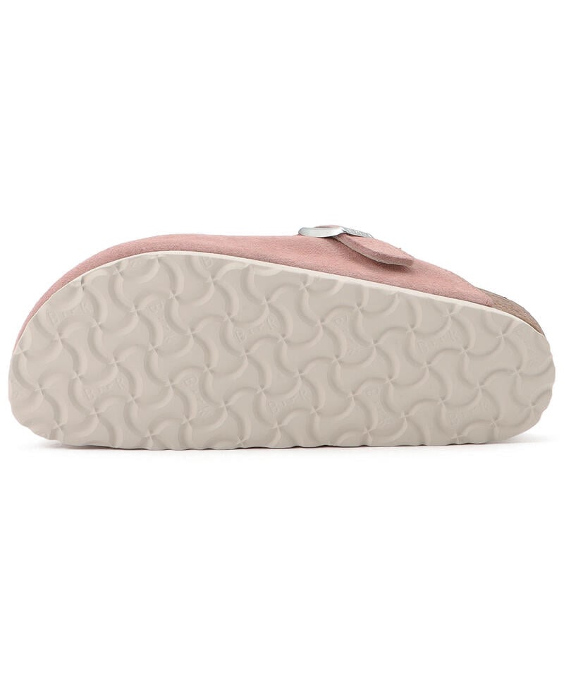 【OUTLET】【ビルケンシュトック】ボストン/ピンククレイ スエードレザー シアリング/クロッグ レディース詳細画像3