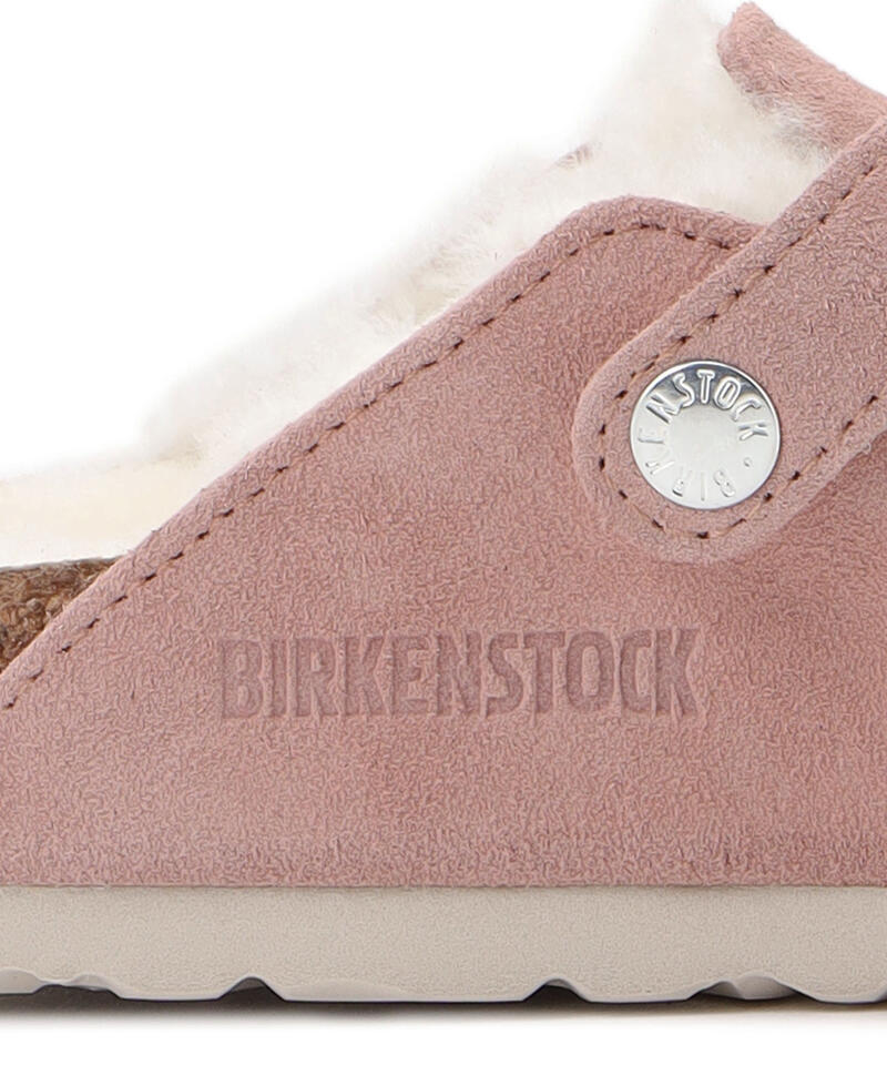 【OUTLET】【ビルケンシュトック】ボストン/ピンククレイ スエードレザー シアリング/クロッグ レディース詳細画像7