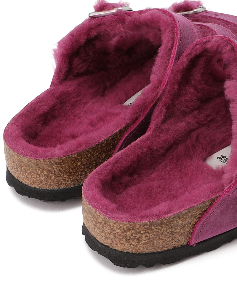 【OUTLET】【ビルケンシュトック】フロリダ フレッシュ シアリング/フューシャ オイルドレザー/サンダル詳細画像6