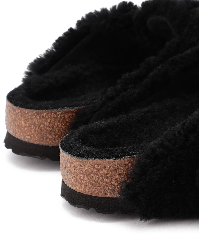 【OUTLET】【ビルケンシュトック】ボストン ビッグバックル/ブラック ファー/クロッグ レディース/BOSTON詳細画像6