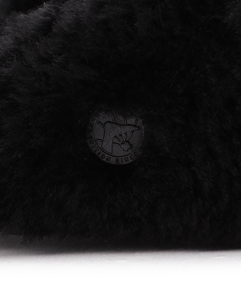 【OUTLET】【ビルケンシュトック】ボストン ビッグバックル/ブラック ファー/クロッグ レディース/BOSTON詳細画像7