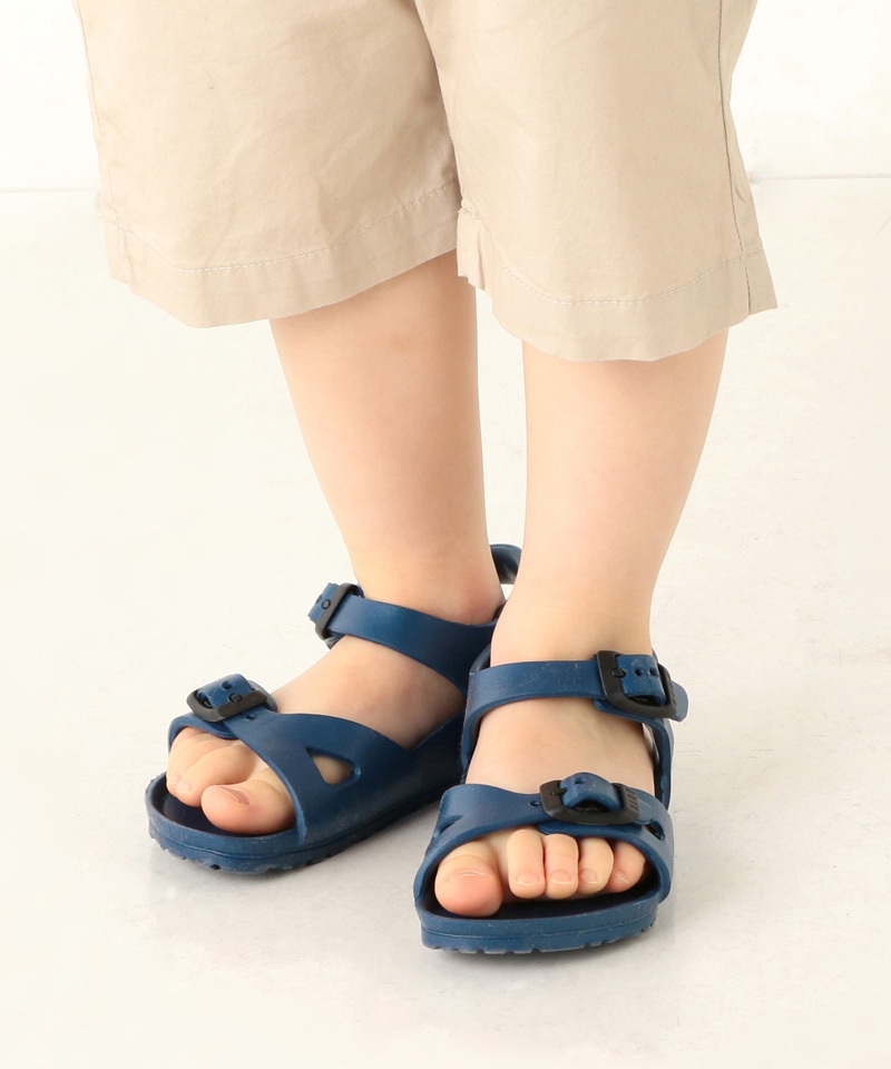 【OUTLET】【ビルケンシュトック】リオ イーブイエー/ネイビー EVA/サンダル キッズ/RIO詳細画像9