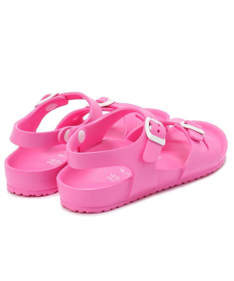 【OUTLET】【ビルケンシュトック】リオ イーブイエー/ネオンピンク EVA/サンダル キッズ/RIO詳細画像4