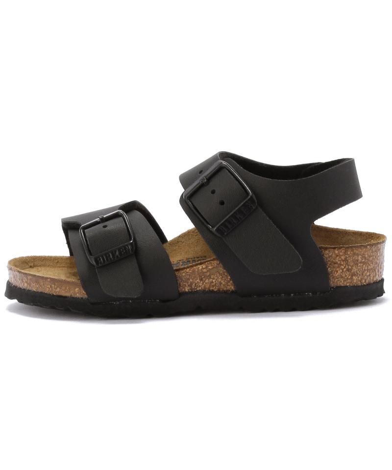 【OUTLET】【ビルケンシュトック】ニューヨーク/ブラック ビルコフロー/サンダル キッズ詳細画像2