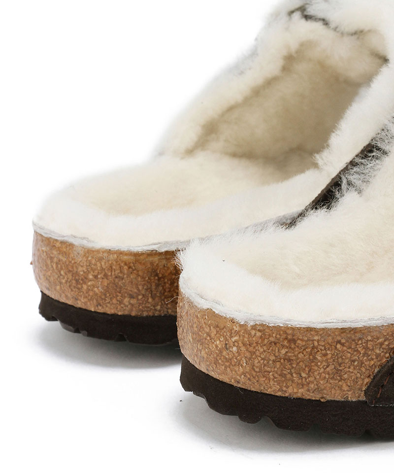 【OUTLET】【ビルケンシュトック】アリゾナ/モカ スエードレザー ファー/サンダル レディース/ARIZONA詳細画像6