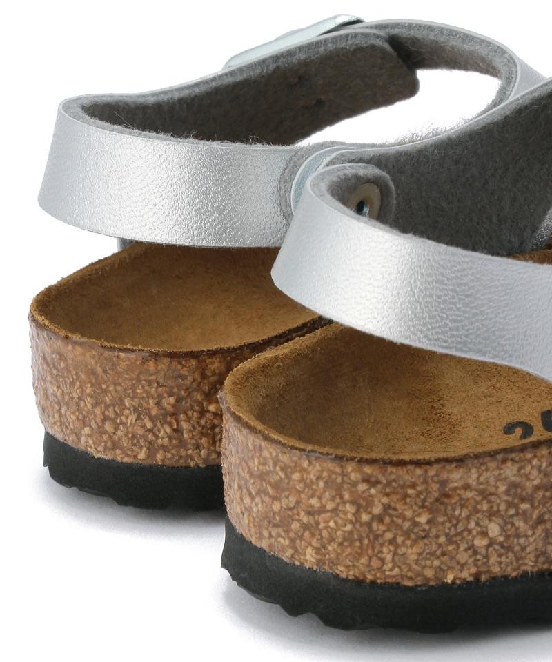 【OUTLET】【ビルケンシュトック】リオ/シルバー ビルコフロー/サンダル キッズ/RIO詳細画像6