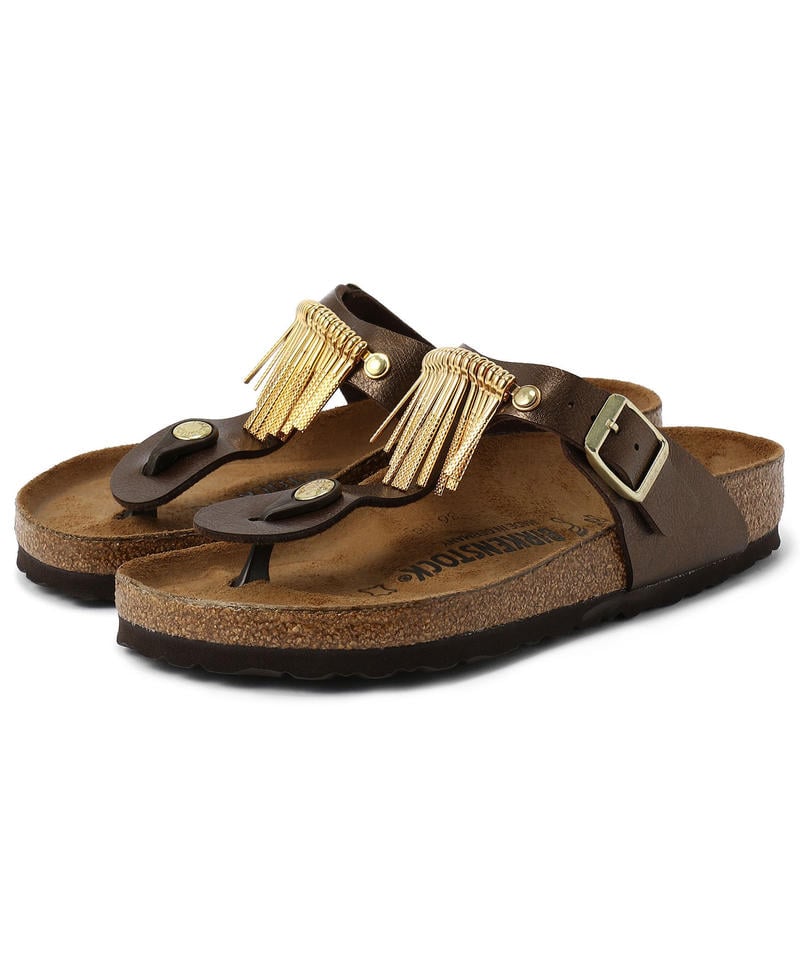 【OUTLET】【ビルケンシュトック】ギゼ/トフィー フリンジ ビルコフロー/サンダル レディース