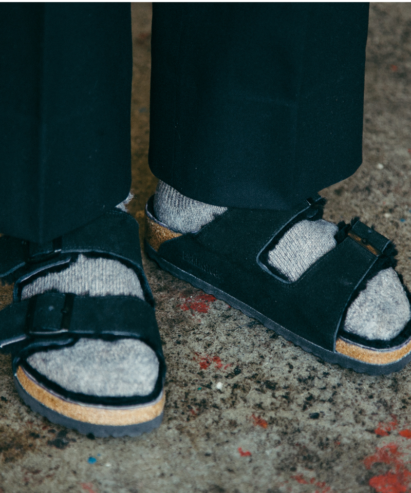 アリゾナ ブラック ファースエード サンダル メンズ Arizona Birkenstock Benexy ビルケンシュトック Birkenstock通販 アリゾナ ブラック ファースエード サンダル メンズ Arizona Birkenstock Benexy ビルケンシュトック Birkenstock通販