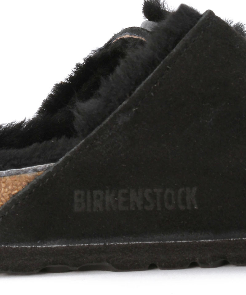 【OUTLET】【ビルケンシュトック】アリゾナ/ブラック スエードレザー シープスキン/サンダル レディース詳細画像7