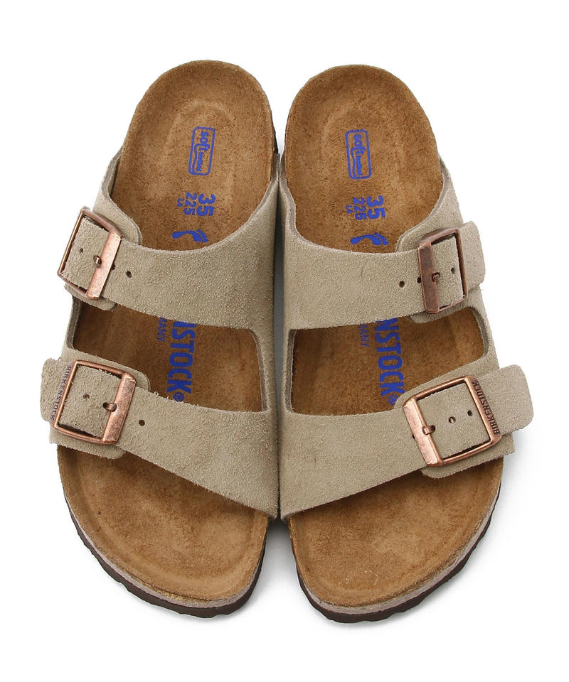 Arizona アリゾナ ソフトフットベッド スエードレザー トープ Birkenstock Benexy ビルケンシュトック Birkenstock 通販