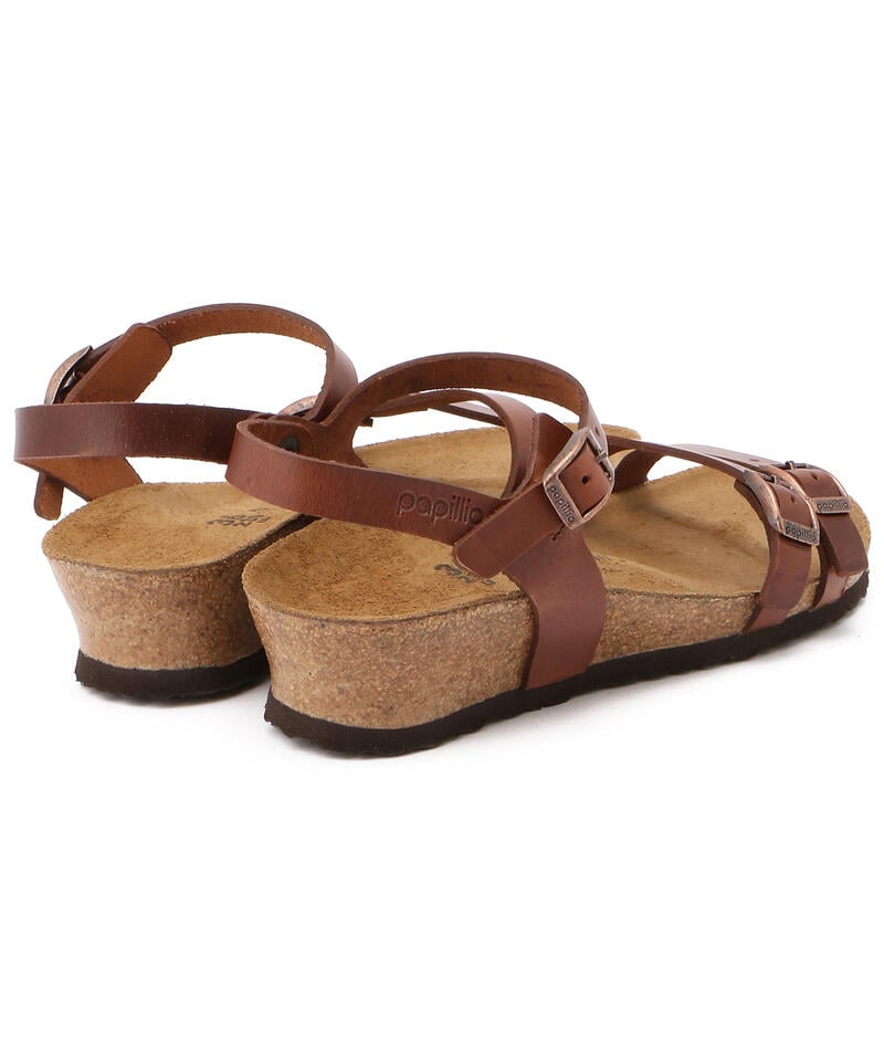 【OUTLET】【パピリオ】ラナ/コニャック ナチュラルレザー/サンダル レディース/LANA詳細画像4