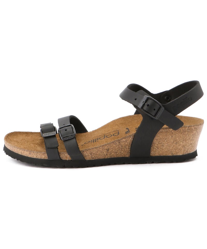 【OUTLET】【パピリオ】ラナ/ブラック ナチュラルレザー/サンダル レディース/LANA詳細画像2