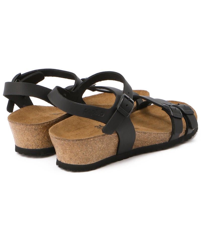 【OUTLET】【パピリオ】ラナ/ブラック ナチュラルレザー/サンダル レディース/LANA詳細画像4