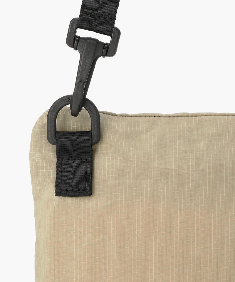 【ブルードシャフ】セルノン ミニポーチ/ベージュ コットン/サコッシュ メンズ レディース詳細画像4