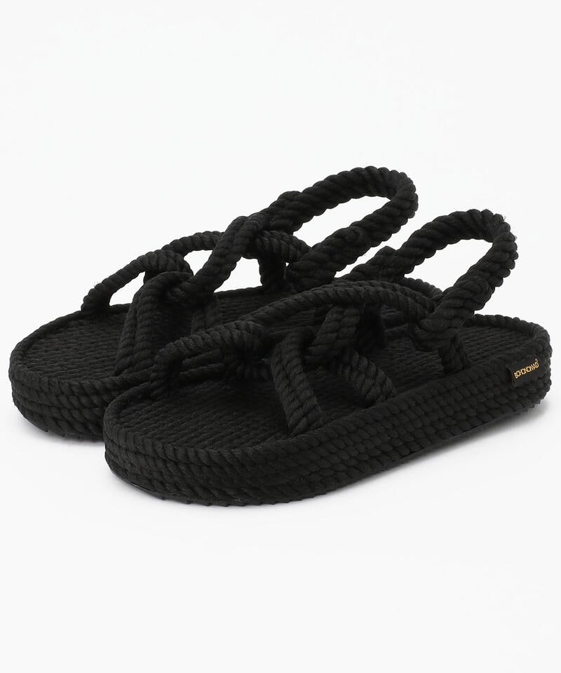 【BOHONOMAD】ボラボラ プラットフォーム/ブラック/サンダル メンズ レディース/ボホノマド BORABORA