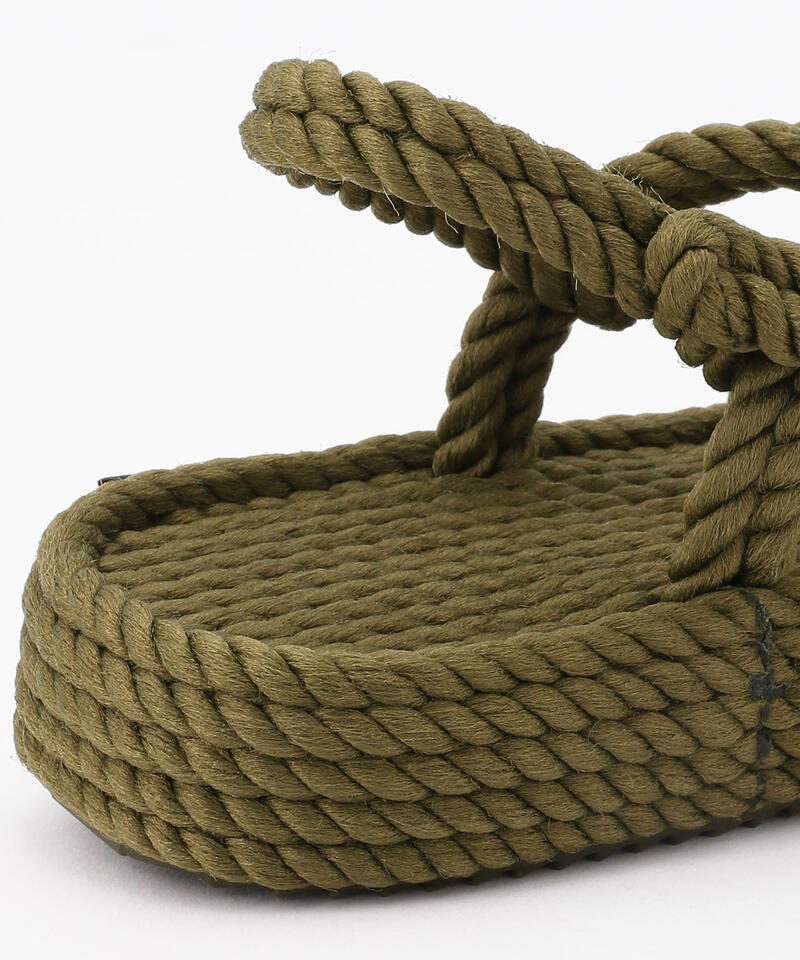 【BOHONOMAD】ボラボラ プラットフォーム/カーキ/サンダル メンズ レディース/ボホノマド BORABORA詳細画像5