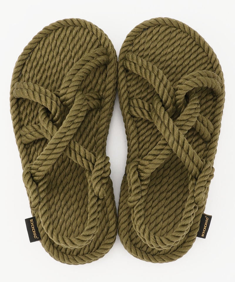 【BOHONOMAD】ボラボラ プラットフォーム/カーキ/サンダル メンズ レディース/ボホノマド BORABORA詳細画像6