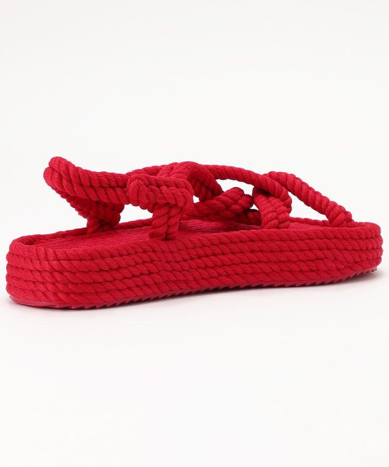 【BOHONOMAD】ボラボラ プラットフォーム/レッド/サンダル メンズ レディース/ボホノマド BORABORA詳細画像3