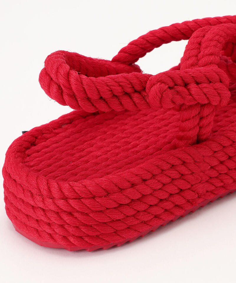 【BOHONOMAD】ボラボラ プラットフォーム/レッド/サンダル メンズ レディース/ボホノマド BORABORA詳細画像5