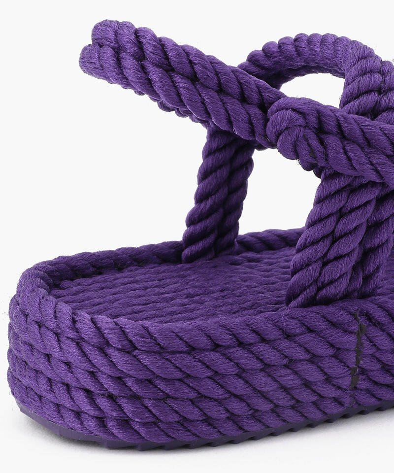 【BOHONOMAD】ミコノス プラットフォーム/パープル/サンダル メンズ レディース/ボホノマド MYKONOS詳細画像5