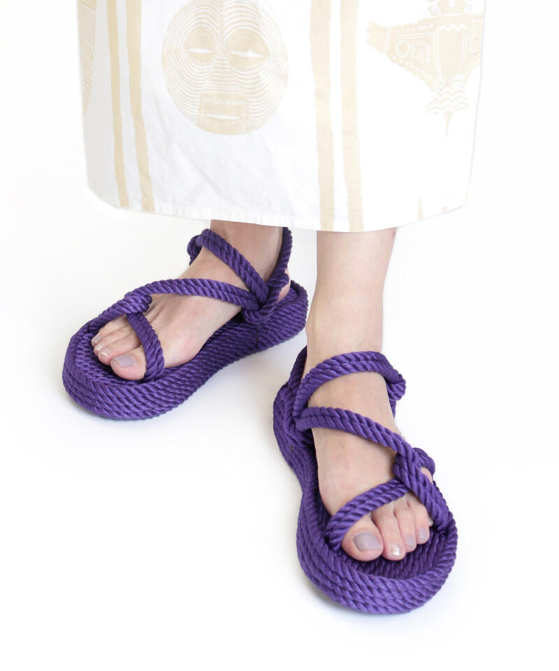 【BOHONOMAD】ミコノス プラットフォーム/パープル/サンダル メンズ レディース/ボホノマド MYKONOS詳細画像7